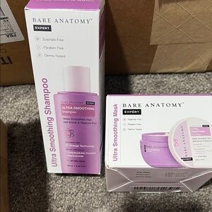 Bare Anatomy Ultra Smoothing Shampoo & Mask - Pink